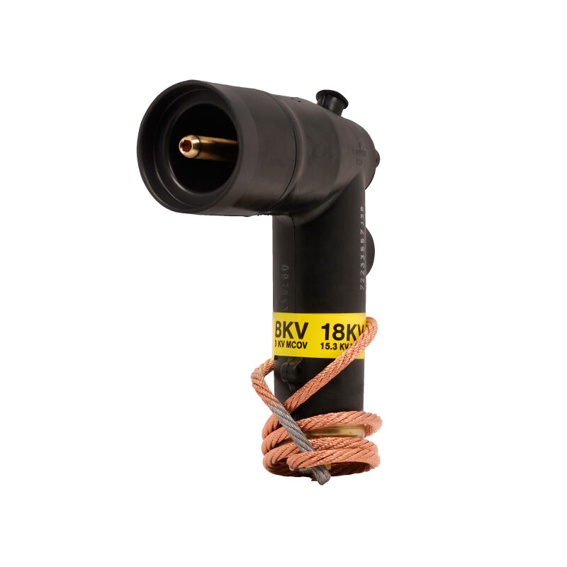 Apartarrayo tipo codo